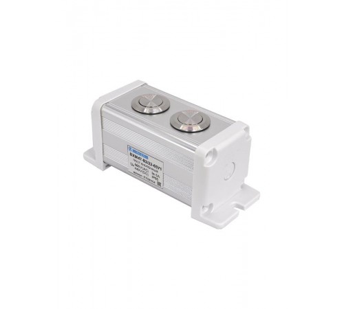 BXM47-B2/22-65У1 (2 серебристые цилиндрические кнопки (1C1NO1NC)), пост управления  (ЭТ)   ET020104   Электротехник