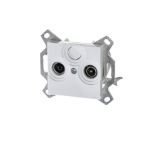 ABB Levit Белый Розетка TV-R оконечная  5011H-A03503 03W  2CHH083503A6003  ABB