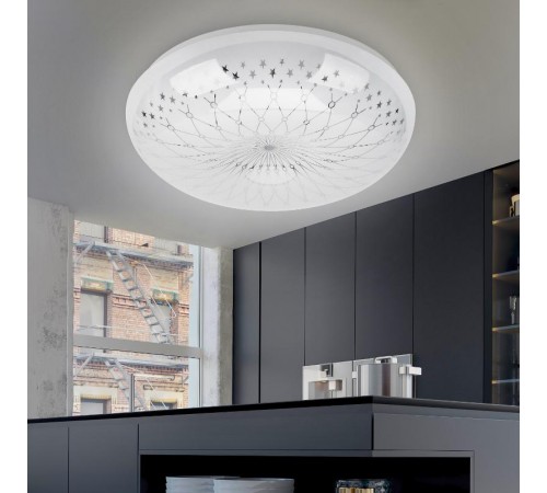 Светильник потолочный светодиодный Классик без ДУ SPB-6-12-4K Feya 12Вт 4000K  Б0054077  ЭРА