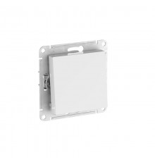AtlasDesign Aqua Белый Переключатель 1-клавишный IP44, сх.6, 10АХ, механизм, быстрозажимные клеммы  ATN440161S  SE