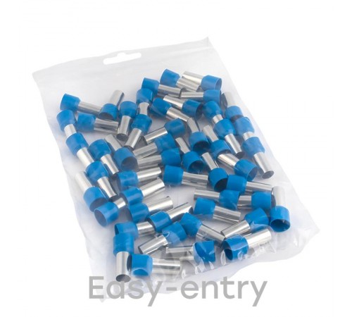 Наконечник штыревой втулочный изолированный НШвИ 50,0-20 (50шт.) EKF PROxima  nhvi-50.0-20  EKF