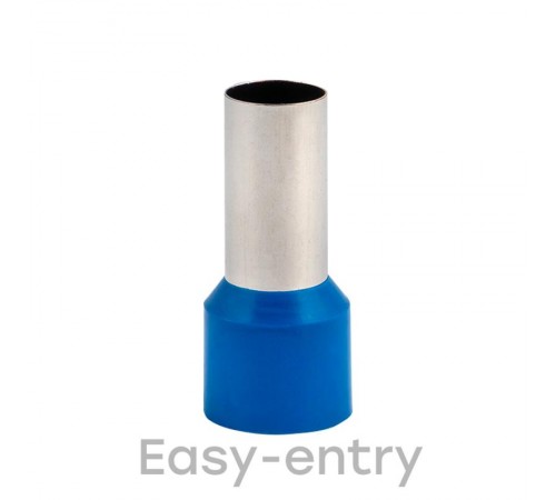 Наконечник штыревой втулочный изолированный НШвИ 50,0-20 (50шт.) EKF PROxima  nhvi-50.0-20  EKF