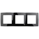 Рамка на 3 поста 12-5003-06  ,  чёрный  Б0014766  ЭРА