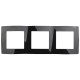 Рамка на 3 поста 12-5003-06  ,  чёрный  Б0014766  ЭРА