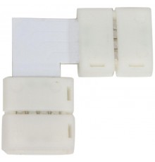 Комплект L коннекторов с соединителем для светодиодной ленты LD184 (3528/8мм) (мин упак 10шт)  23131  FERON