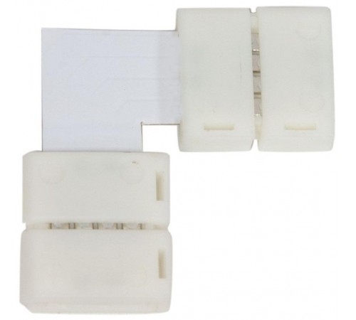 Комплект L коннекторов с соединителем для светодиодной ленты LD184 (3528/8мм) (мин упак 10шт)  23131  FERON