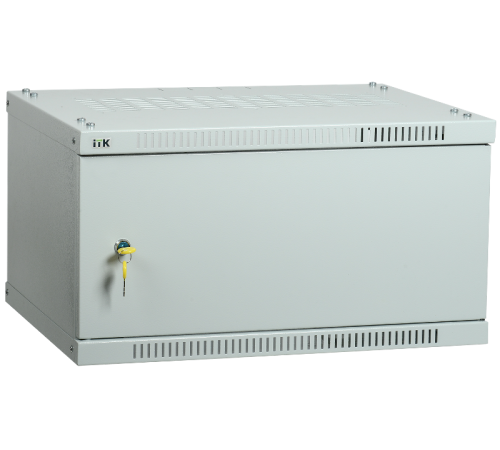 Шкаф LINEA WE 9U 600x650мм дверь металл серый  LWE3-09U67-MF  ITK
