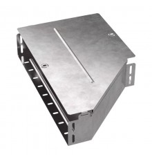 Переходник левый с крышкой Стандарт 500х300х100   PR16.0696  Промрукав