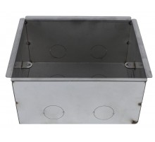 MultiDesk Коробка монтажная для бетонных полов для люка на 8 модулей СТАЛЬ  MDK10308  SE