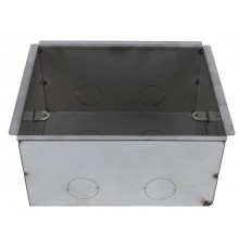 MultiDesk Коробка монтажная для бетонных полов для люка на 8 модулей СТАЛЬ  MDK10308  SE