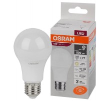 Лампа светодиодная LED Value CL- A 10W/830 230V E27 10X1  4058075578821  OSRAM