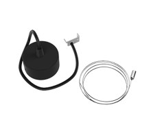 Комплект для подвеса Свет-к ов Stellar-Line, длина троса 1,2 м (1 комплект на 1 Свет-к ) RAL9005 черный матовый  V4-R0-T0.0006.SL0-0001  VARTON