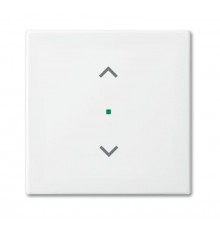 SRB-1-94 Клавиша одинарная free@home, жалюзи, Basic 55, цвет альпийский белый  6220-0-0671   2CKA006220A0671  ABB