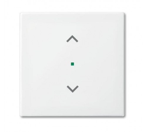 SRB-1-94 Клавиша одинарная free@home, жалюзи, Basic 55, цвет альпийский белый  6220-0-0671   2CKA006220A0671  ABB