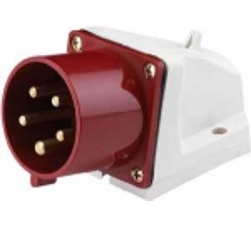 Вилка стационарная 525 3Р+РЕ+N 32А 380В IP44 ВС-102 a  26024DEK  DEKraft