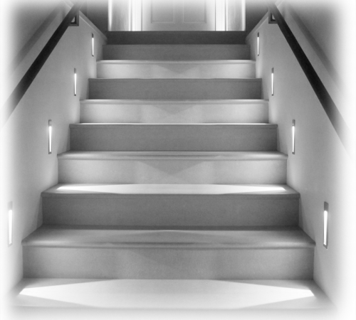 Светильник светодиодный архитектурный ДВУ PST/W S230080 3w 4000K GREY IP65 фасадный  5005594  Jazzway