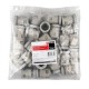 Коннектор для гофрированной трубы (25мм.) (25шт.) Plast EKFPROxima  kn-t-25  EKF