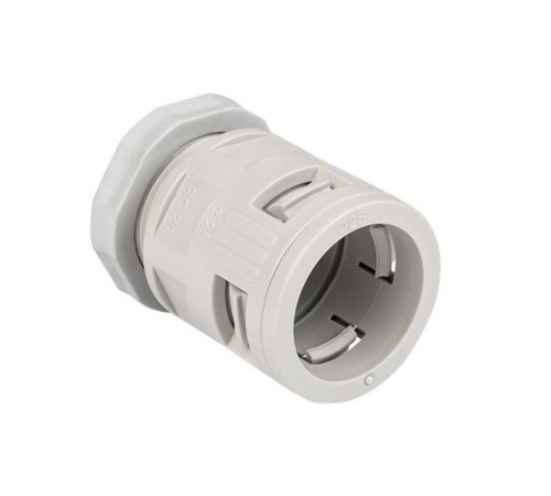Коннектор для гофрированной трубы (25мм.) (25шт.) Plast EKFPROxima  kn-t-25  EKF