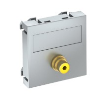 Мультимедийная рамка Video-Cinch Modul45 (серебристый) (MTG-R F AL1)  6105000  OBO Bettermann