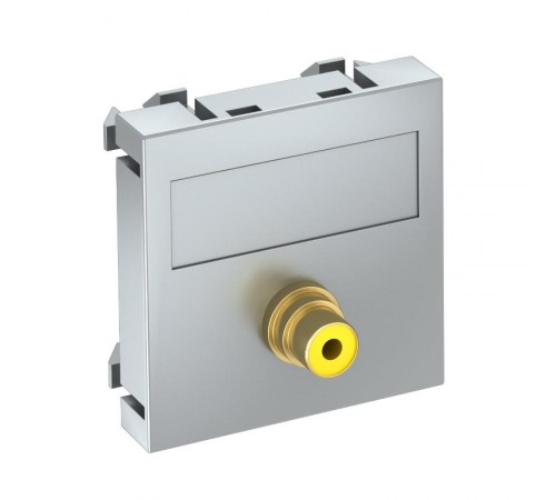 Мультимедийная рамка Video-Cinch Modul45 (серебристый) (MTG-R F AL1)  6105000  OBO Bettermann