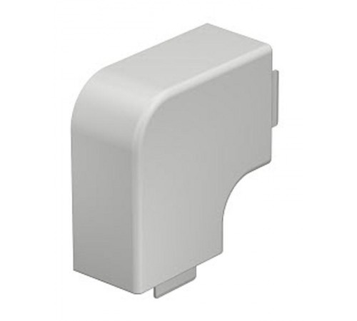 Крышка плоского угла кабельного канала WDK 40x60 мм (ПВХ,светло-серый) (WDK HF40060LGR)  6183344  OBO Bettermann