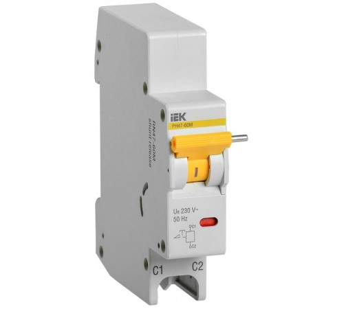Расцепитель независимый РН47-60М на DIN-рейку для ВА47-60M  MVA31D-RN-1  IEK