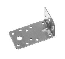 Уголок крепежный усиленный 55х50х90х2, оцинкованный - накл.  141936  Tech-KREP