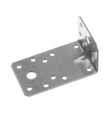 Уголок крепежный усиленный 55х50х90х2, оцинкованный - накл.  141936  Tech-KREP