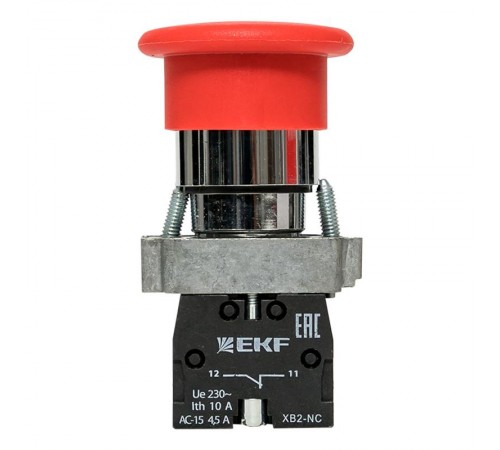 Кнопка BC42 грибок красная NC EKF PROxima  xb2-bc42  EKF