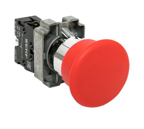 Кнопка BC42 грибок красная NC EKF PROxima  xb2-bc42  EKF