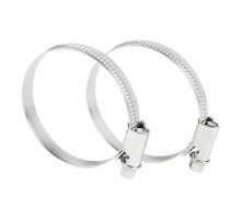 Хомут-стяжка кабельная стальная червячная 40-60 мм, упаковка 50 шт.  07-0640  REXANT