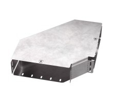 Угол горизонтальный 90 градусов с крышкой Стандарт 300х100  PR16.0422  Промрукав