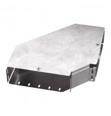 Угол горизонтальный 90 градусов с крышкой Стандарт 300х100  PR16.0422  Промрукав