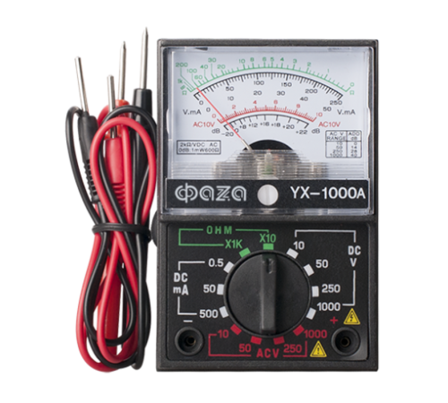 Мультиметр аналоговый YX-1000A  5000537  ФАZА