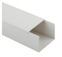KK-W-80-40 Кабель-канал ЭРА 80x40 белый (18м.)  Б0031140  ЭРА
