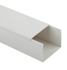 KK-W-80-40 Кабель-канал ЭРА 80x40 белый (18м.)  Б0031140  ЭРА