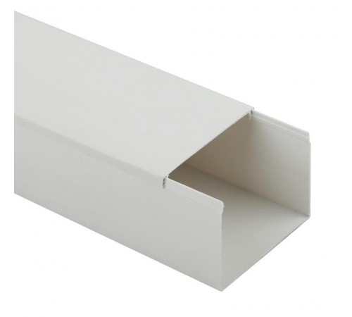 KK-W-80-40 Кабель-канал ЭРА 80x40 белый (18м.)  Б0031140  ЭРА