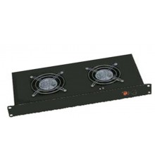 Модуль вентиляторный WZ-5606-25-01-161 (WZ-PW12-00-00-161) 19",40 Дб,г.180 mm,,черн.(RAL 9005) (PW-1,2)  39621  Zpas