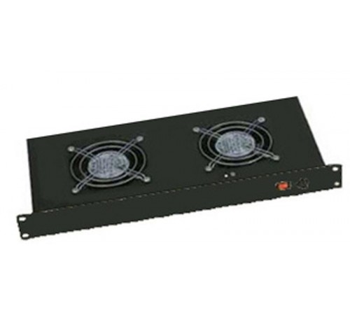 Модуль вентиляторный WZ-5606-25-01-161 (WZ-PW12-00-00-161) 19",40 Дб,г.180 mm,,черн.(RAL 9005) (PW-1,2)  39621  Zpas