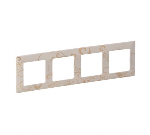 Valena LIFE Ампир бежевый Рамка 4-ая  754114  Legrand