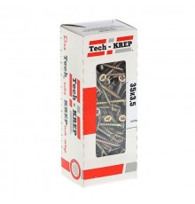 Саморезы универсальные 35х3,5 мм (200 шт) желтые - коробка с окном ( 0,276 кг)  102235  Tech-KREP