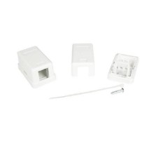 Универсальная розетка, 1 порт  для модулей Keystone (для модулей форм-фактора A10)  RNW1WH  DKC