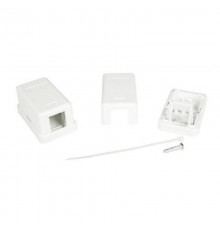 Универсальная розетка, 1 порт  для модулей Keystone (для модулей форм-фактора A10)  RNW1WH  DKC