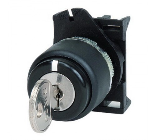 Переключатель на 2 положения с фиксацией, блокировка в положении 0 и 1  ASKRB8DON  DKC