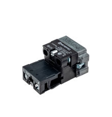 Основание с модулем подсветки, 1NO блок-контакт, зеленый, 24V AC/DC, мет. MTB2-BW613  43286  ОВЕН