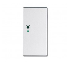 SRL-2-R-83 Клавиша двойная правая free@home, освещение, future, серебристый алюминий6220-0-0168 ABB