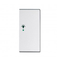 SRL-2-R-83 Клавиша двойная правая free@home, освещение, future, серебристый алюминий6220-0-0168 ABB