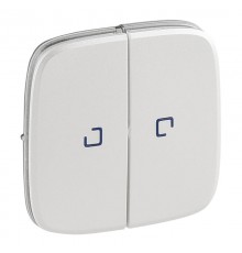 Valena ALLURE Жемчуг Клавиша 2-ая с подсветкой/индикацией  755229  Legrand