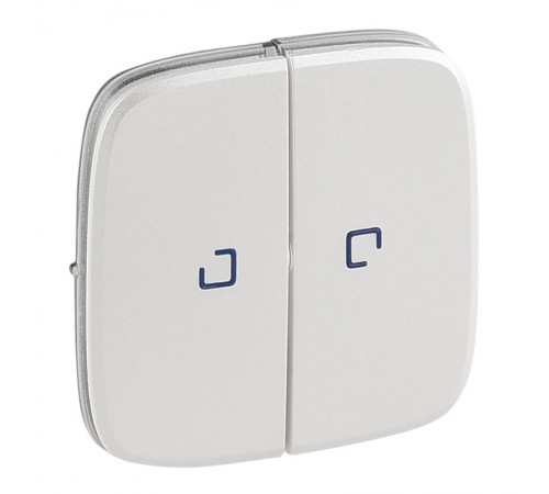 Valena ALLURE Жемчуг Клавиша 2-ая с подсветкой/индикацией  755229  Legrand