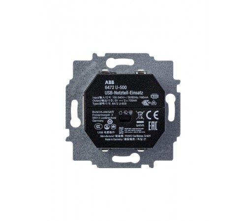 ABB Levit Кофе макиато USB зарядка 2-ая  5014H-A00040 18W  2CHH290040A6018  ABB